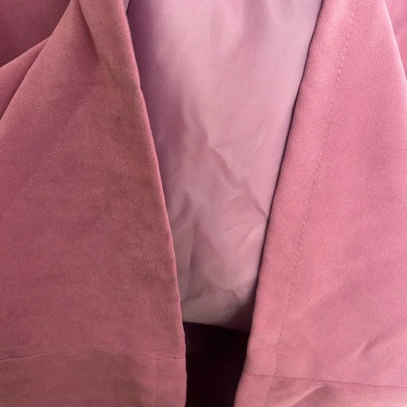 Pink Suede Sleeveless Sport Dress - Picture 7 of 8